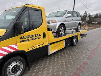 Pomoc drogowa Lublin - Augustak transport holowanie